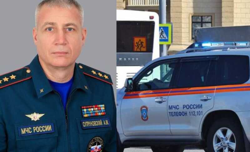 Замминистра МЧС Анатолий Супруновский попал в ДТП в центре Москвы