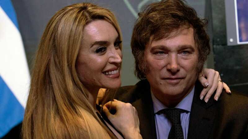 Президент Аргентины Хавьер Милей страстно расцеловался со своей подругой Фатимой Флорес