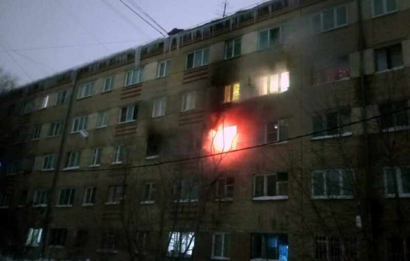 Челябинец погиб на пожаре в новогоднюю ночь