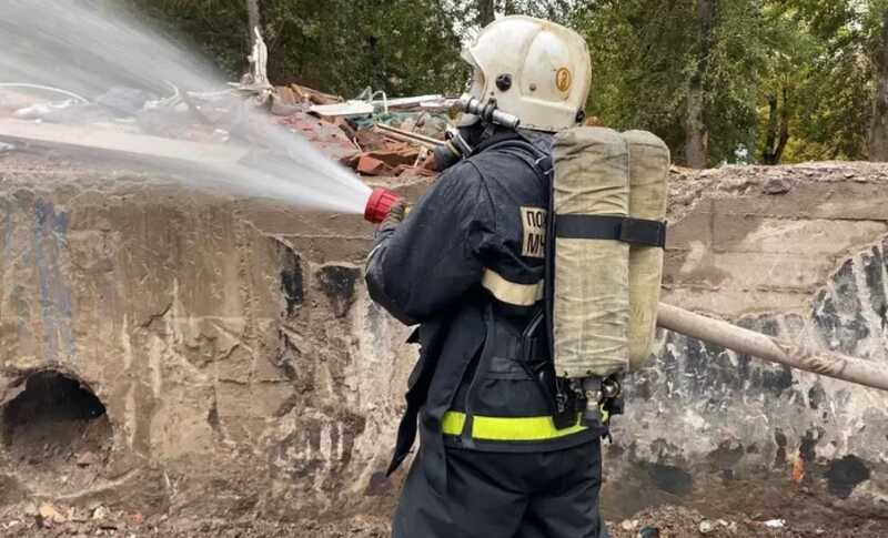 В Пермском крае на пожаре погиб человек