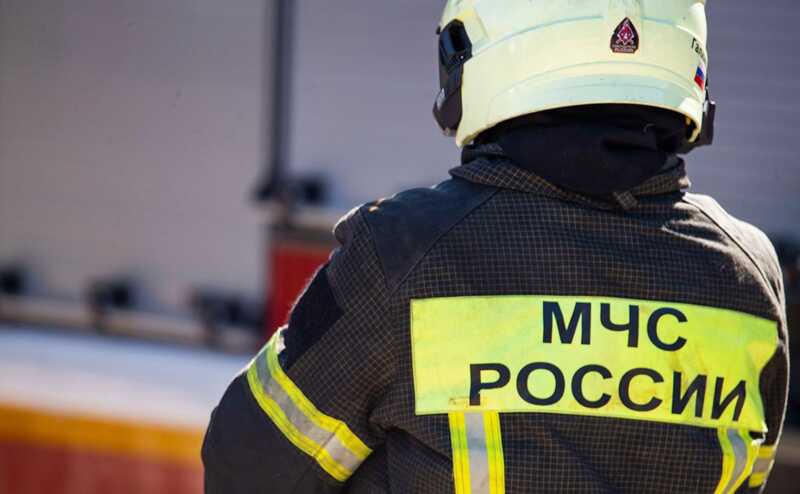 На вокзале в Брянске загорелась крыша