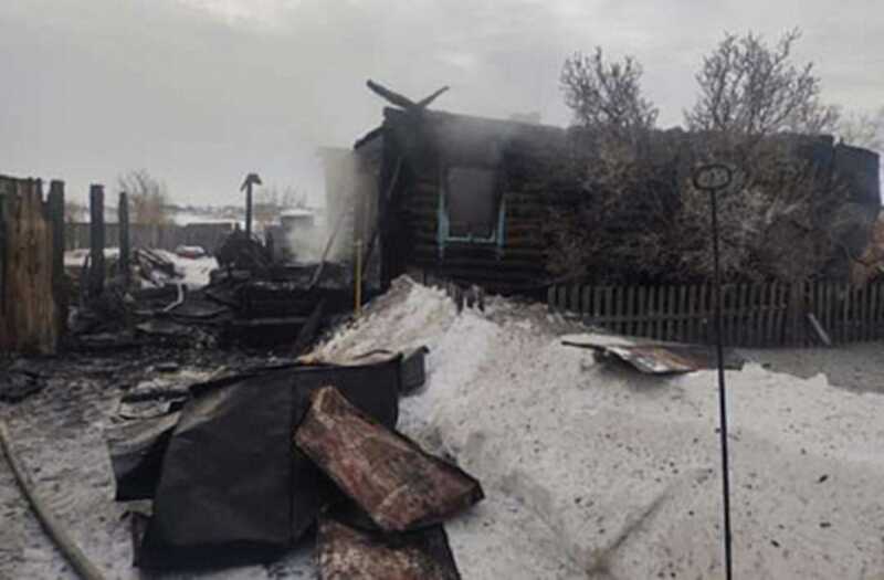 В Курганской области семья из 5 человек сгорела заживо