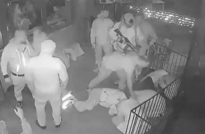 Установлено личности задержанных в Крыму наемников ЧВК «Медведь», которые избили посетителей кафе