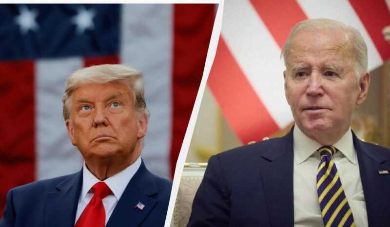 В новых опросах Трамп с небольшим отрывом опережает Байдена