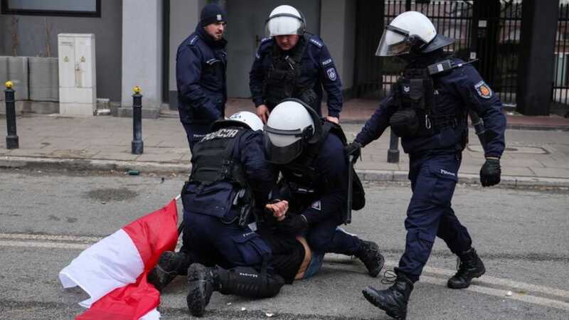 В Варшаве произошли стычки между протестующими фермерами и сотрудниками полиции
