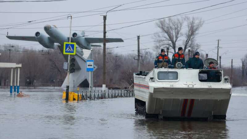 Четыре человека погибли в результате наводнения в Орске