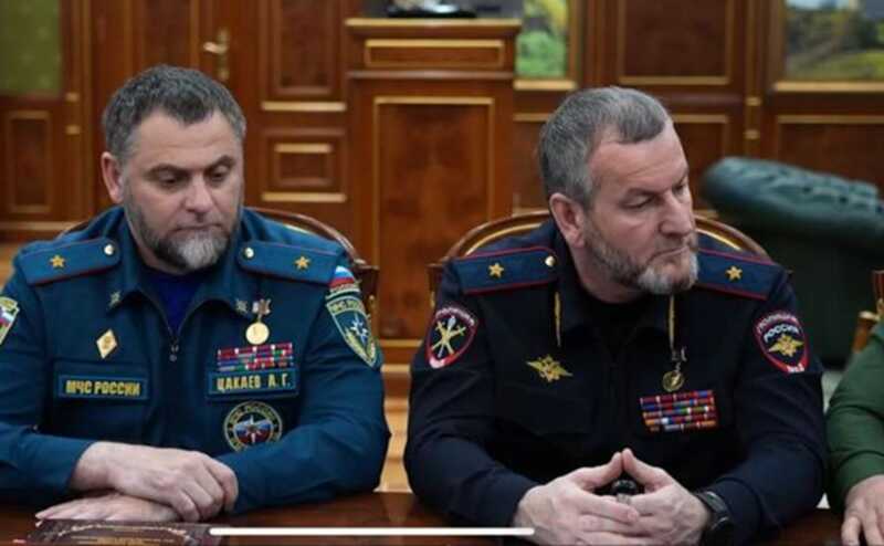 Цакаев впервые появился на публике после драки с полицейскими