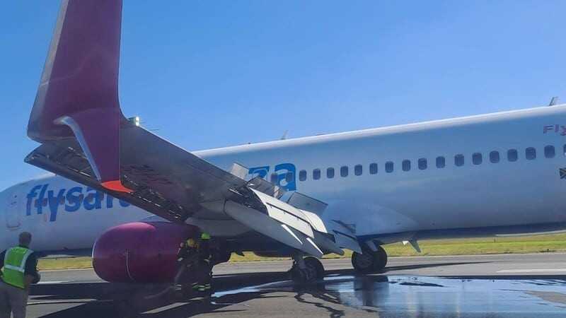 Boeing потерял колесо при взлете в аэропорту Йоханнесбурга