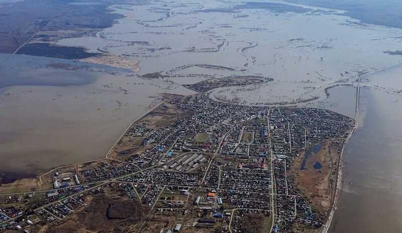 Уровень воды в реке Ишим в Тюменской области достиг исторического максимума