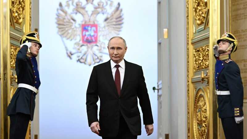 Владимир Путин в пятый раз вступил в должность президента России
