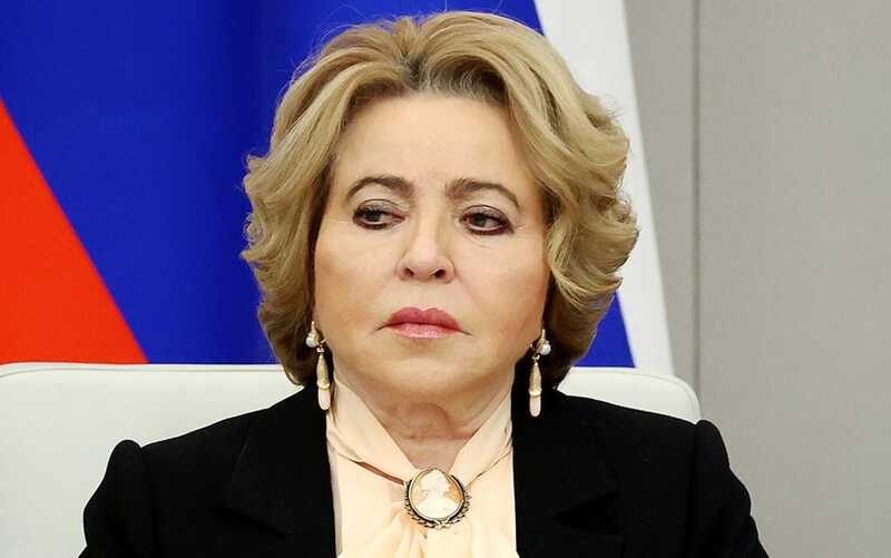 Валентина Матвиенко предлагает сделать день инаугурации президента выходным