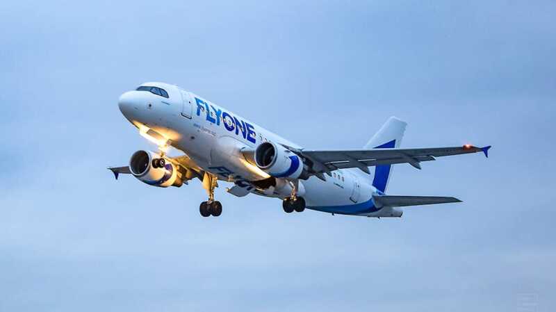 Новый самолет бизнес-класса компании FlyOne Armenia зарегистрирован не в Армении, а в Румынии