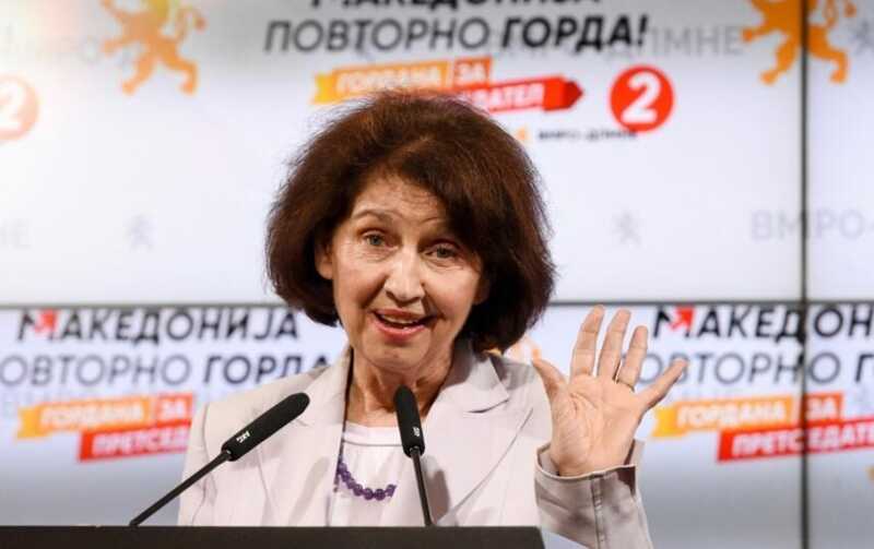 Впервые в истории Северной Македонии женщина одержала победу на президентских выборах
