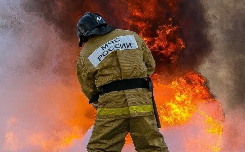 Пожар в историческом центре Самары затронул два частных дома