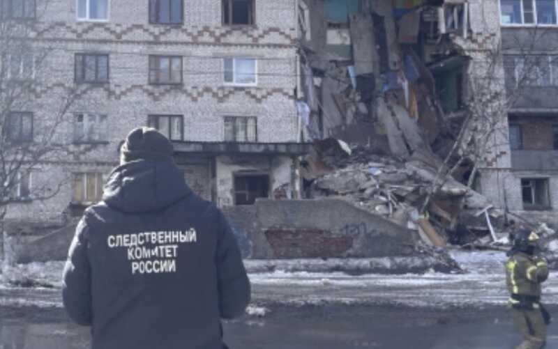 В Коми возбудили уголовное дело после обрушения пятиэтажного дома