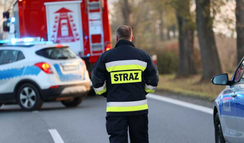 Пожар в варшавском ТЦ локализовали