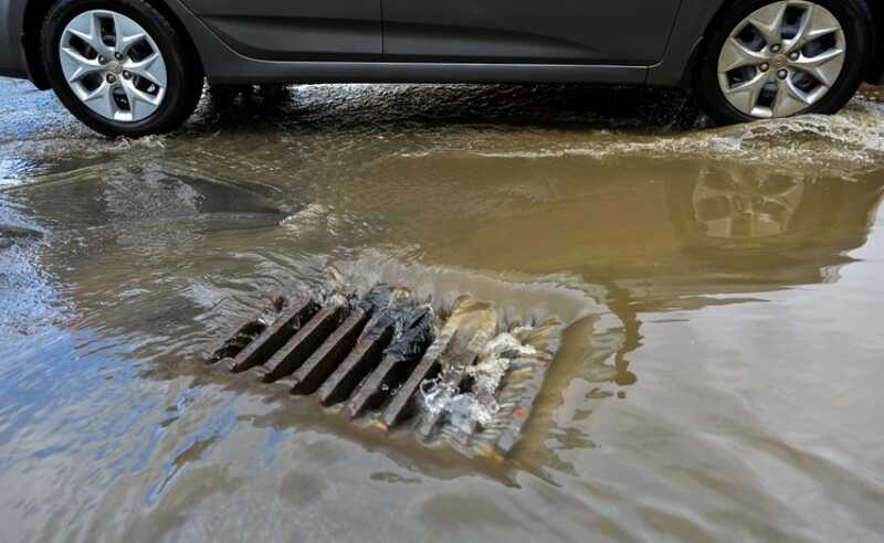 Калининград уходит под воду из-за сильных ливней