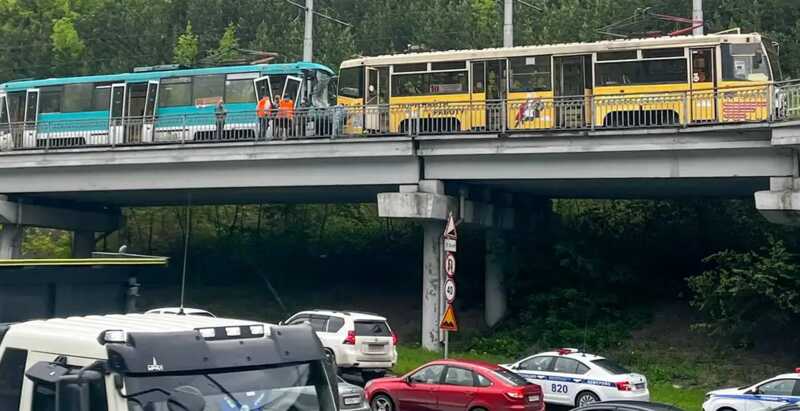 Cтолкновение трамваев в Кемерове: один человек погиб