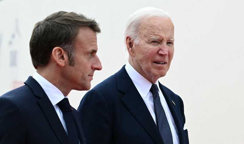 Макрон предложил Байдену отправить инструкторов в Украину