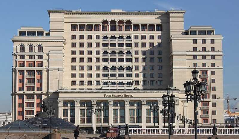 Гостиница Four Seasons рядом с Кремлем стала государственной собственностью