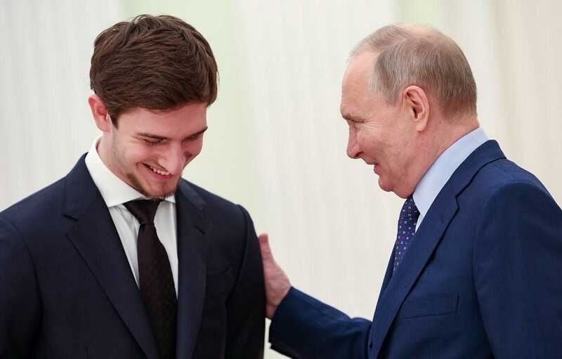Путин пригласил 17-летнего сына Кадырова на встречу
