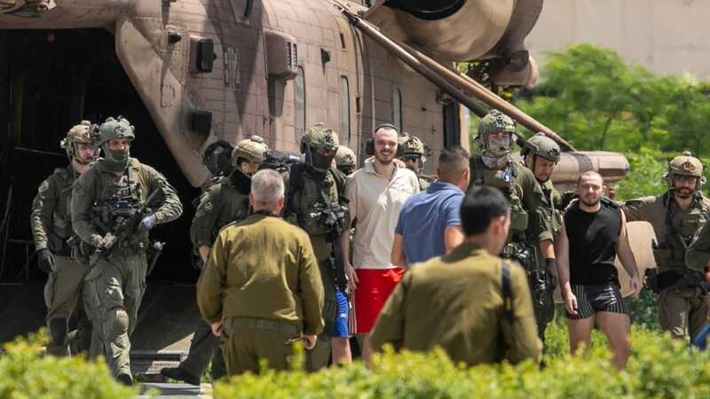 Израиль освободил четырёх заложников, пробывших в плену у ХАМАС