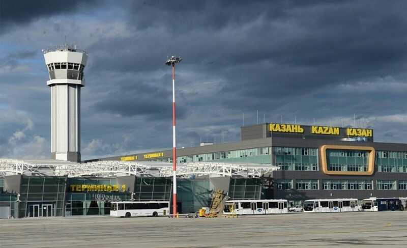 Аэропорт Казани временно приостановил работу из-за мер безопасности