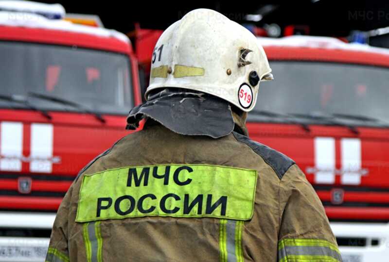 В парке Галицкого в Краснодаре вспыхнул пожар