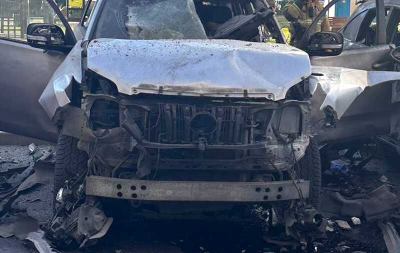 Появилось видео подрыва автомобиля в Москве