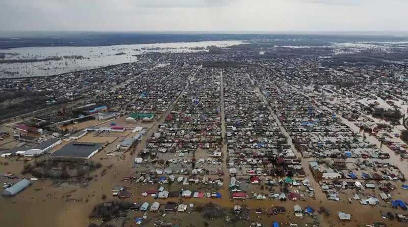 В России произошел прорыв очередной дамбы
