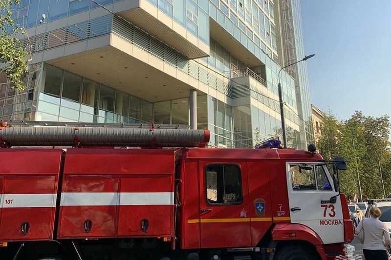 В Москве во ВГИКе произошёл пожар