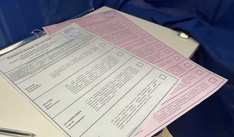 На выборах в Петербурге неизвестный в гражданской одежде задержал наблюдателя