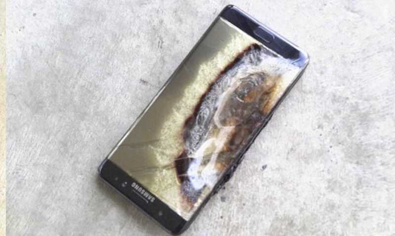 Samsung задымился и взорвался в руках анапского школьника