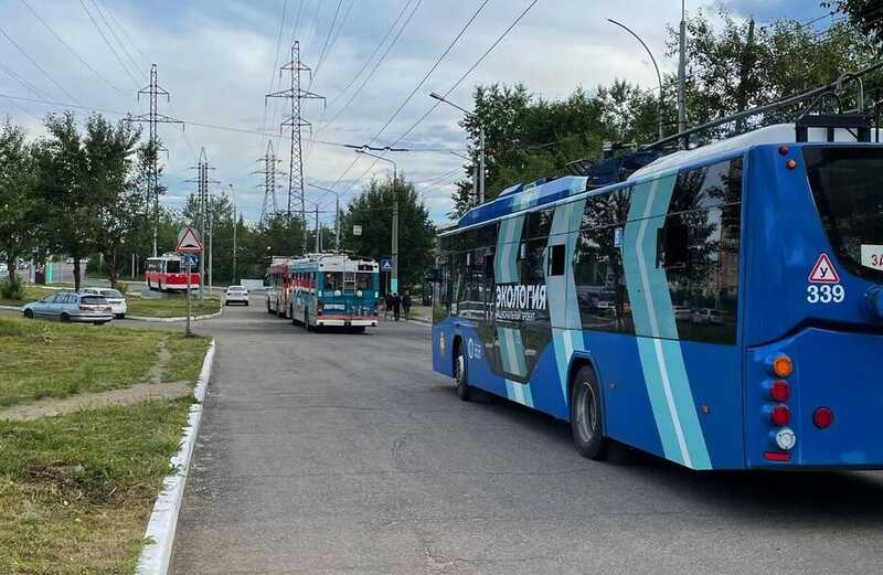 В Чите троллейбусы не могут работать полноценно из-за нехватки водителей