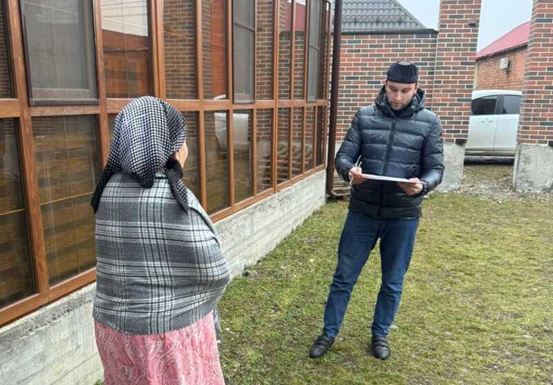 В Ингушетии с семьей ликвидированного боевика провели профилактическую беседу