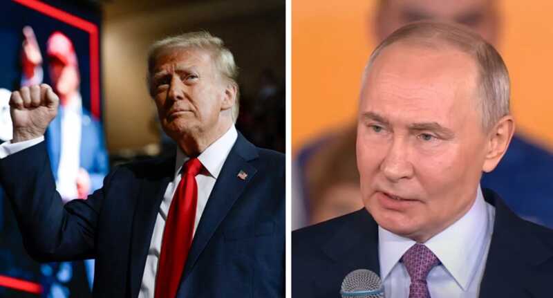 Трамп сообщил, что его команда постоянно контактирует с Путиным