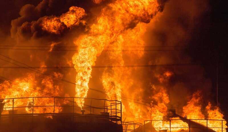 В результате атаки беспилотника в Ростовской области загорелся нефтепровод