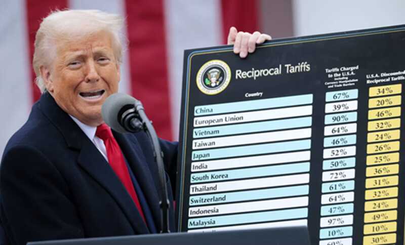 Трамп устанавливал тарифы, основываясь на принципе торгового дефицита