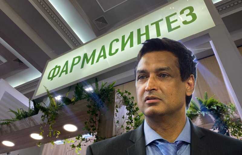 Indian "Cinderella" and owner of Pharmasintez Vikram Puniya