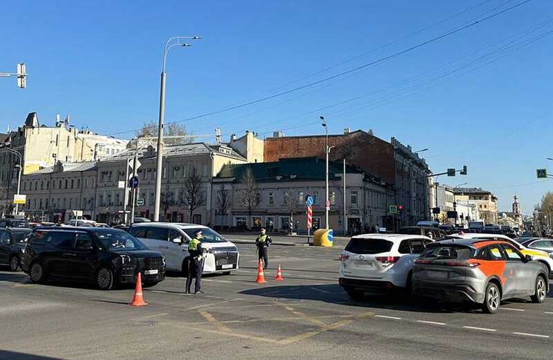 В Москве перекрыли улицы у здания Следственного комитета