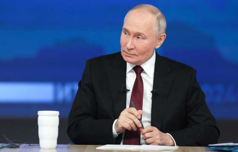 Путин настаивает на полном контроле над четырьмя областями Украины