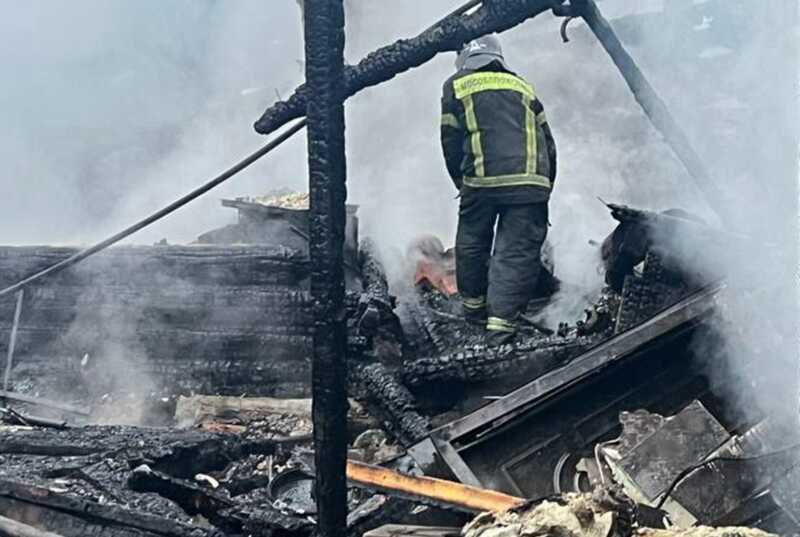 В результате пожара в Подмосковье погибли пятеро детей