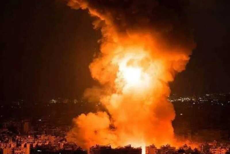 Одна из иранских ракет вызвала пожар в главном штабе израильской армии