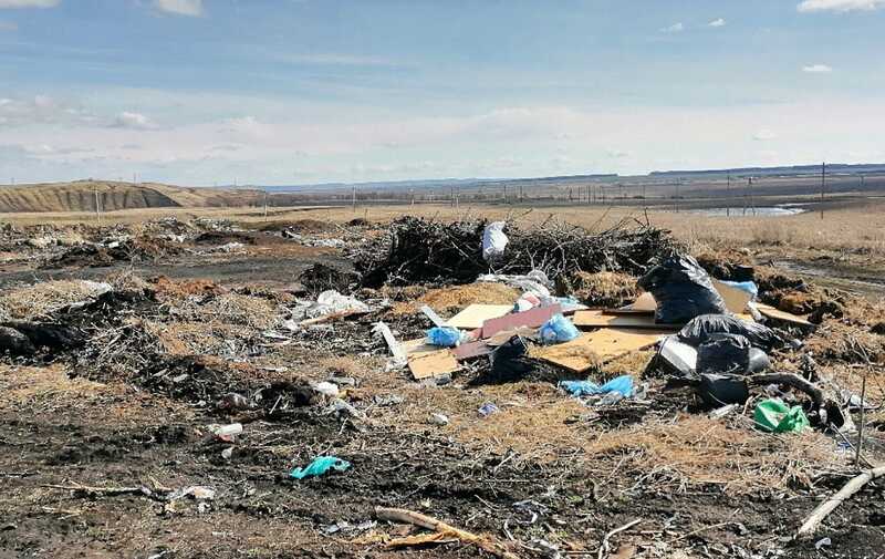 Чиновники в Ялте незаконно организовали свалку на территории виноградников