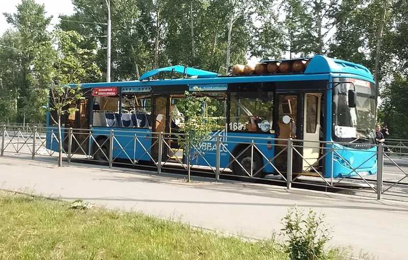 В Кемерове три человека получили ранения в результате взрыва газа в пассажирском автобусе