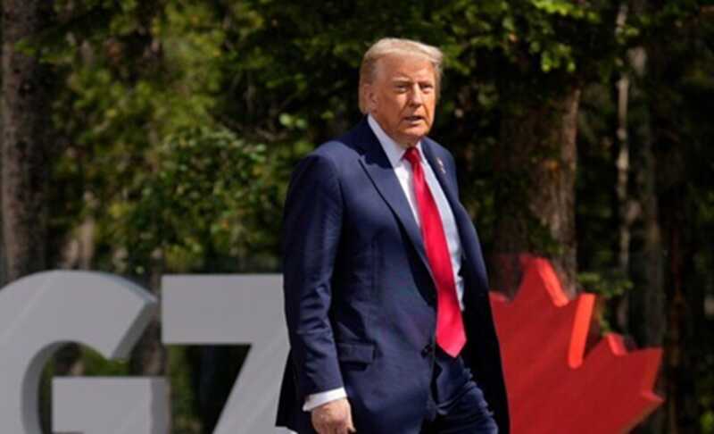 Трамп досрочно покинул саммит G7 из-за ситуации на Ближнем Востоке