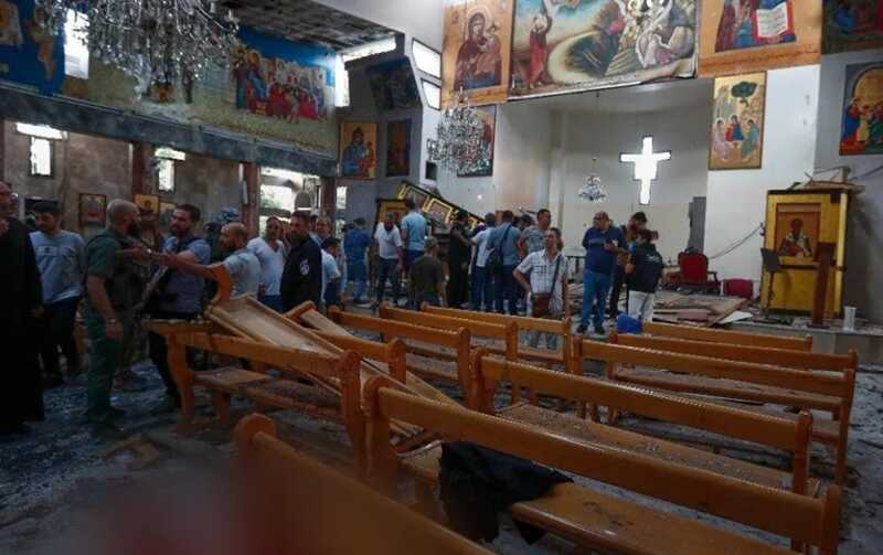 В Дамаске в результате взрыва в церкви погибли как минимум 20 человек