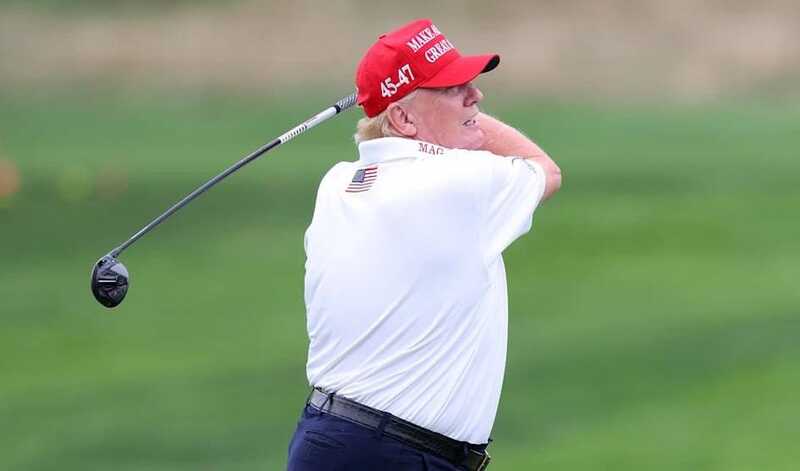 Трамп принял решение нанести удар по Ирану прямо на поле для гольфа