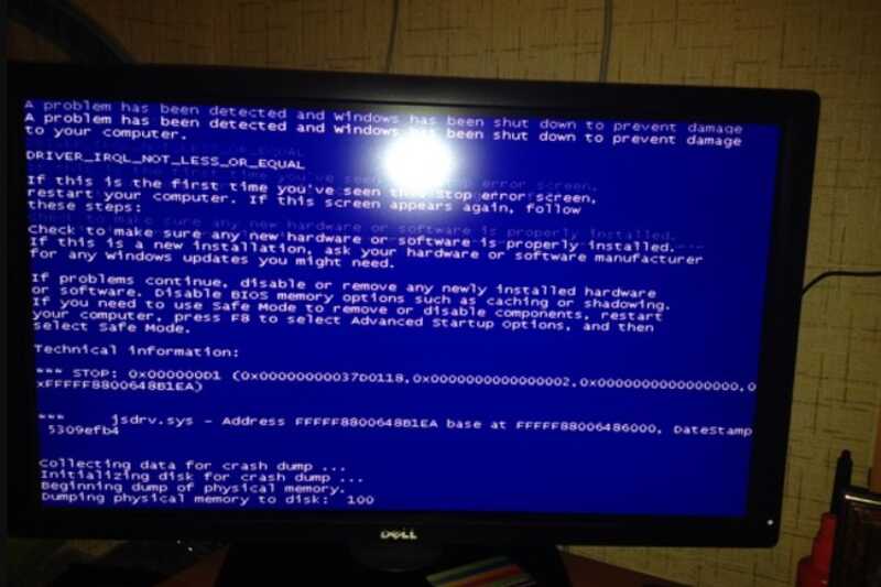 Microsoft заменит синий экран смерти Windows на черный экран