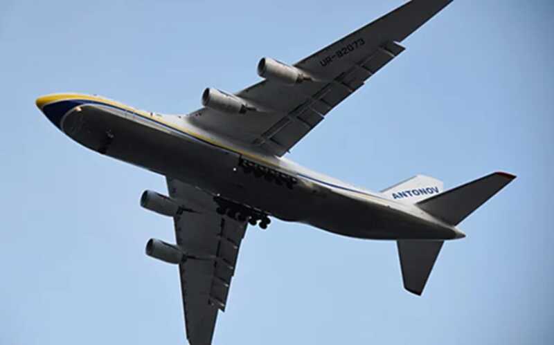 Самолёт Ан-124 из Украины выполнил полёт из Киева в Лейпциг